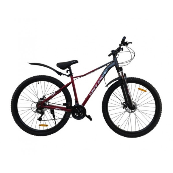 63528 Велосипед Байк (Bike) Драгон (Dragon) 27,5"   красный