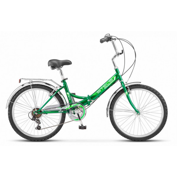 61619 Велосипед СТЕЛС ( STELS) 24” Пилот (Pilot)-750 V (14" Зеленый) 