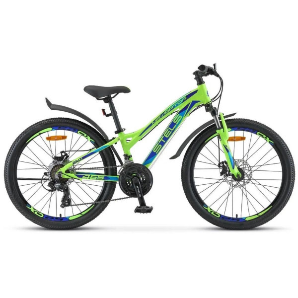63846 Велосипед STELS (СТЕЛС) 24" Navigator (Навигатор)-465 MD (11" Неоновый-лайм/синий)			 						