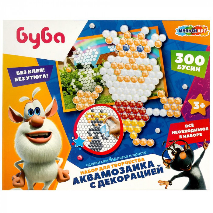 359777  Аквамозаика Буба 300 бусин 