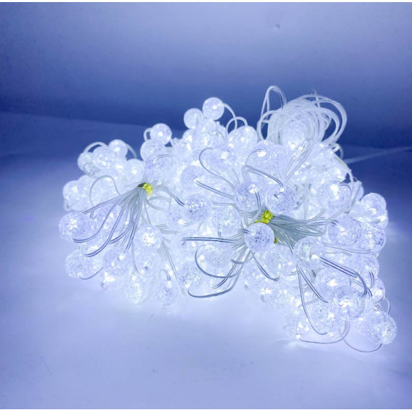 57953 Гирлянда LED "Дождь, шарики" 250д. 3*2,5м. 