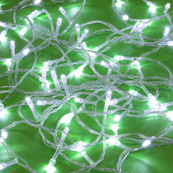 59050 Гирлянда эл.вьюн 14м, 180LED, белый,пост.свечение.