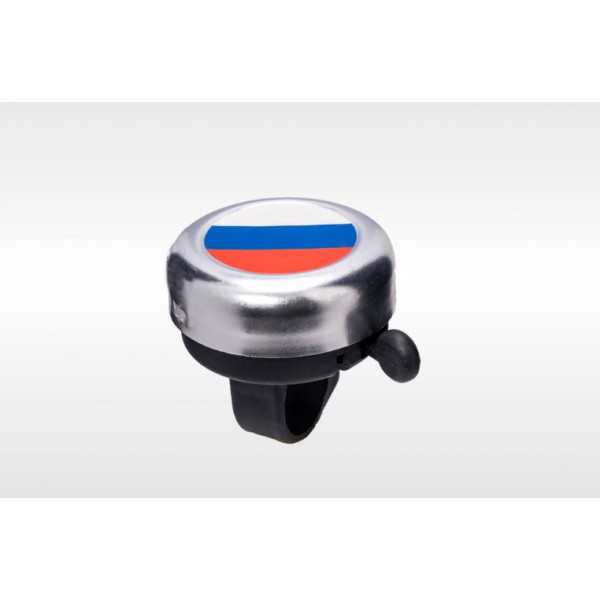 63803 Звонок для велосипеда с флагом "РОССИЯ"  